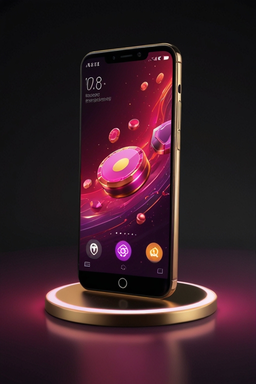 Smartphone avec l’app Pistolo Casino